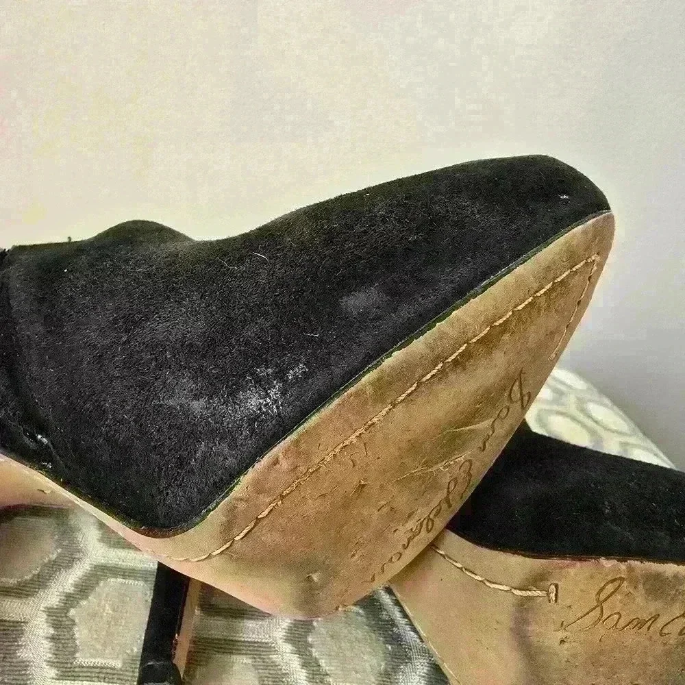 SAM  EDELMAN RIA suede heels - Picture 11 of 12
